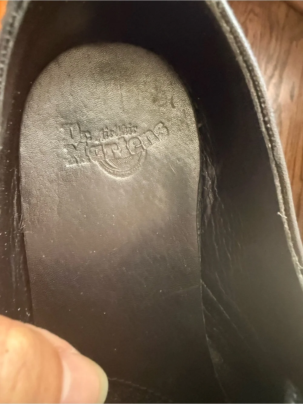 Dr. Martens Women's Amory Heel Oxford Shoes Black Soft Leather Size 8